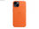 Apple iPhone 14 Leather Case with MagSafe Orange MPP83ZM/A - 2