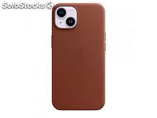 Apple iPhone 14 Leather Case with MagSafe Umber MPP73ZM/A