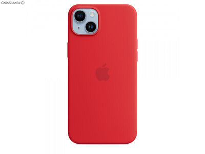 Apple iPhone 14 Plus Silicone Case with MagSafe product red MPT63ZM/a
