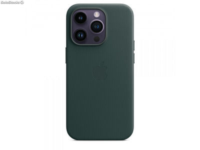 Apple iPhone 14 Pro Leather Case with MagSafe Forest Green MPPH3ZM/A