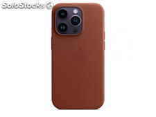 Apple iPhone 14 Pro Leather Case with MagSafe Umber MPPK3ZM/a