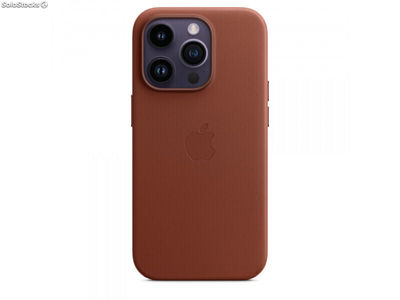 Apple iPhone 14 Pro Leather Case with MagSafe Umber MPPK3ZM/a