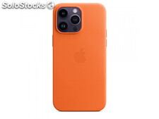Apple iPhone 14 Pro Max Leather Case with MagSafe Orange MPPR3ZM/A