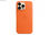 Apple iPhone 14 Pro Max Leather Case with MagSafe Orange MPPR3ZM/A - 2