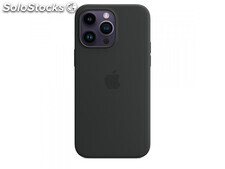 Apple iPhone 14 Pro Max Silicone Case with MagSafe Midnight MPTP3ZM/A
