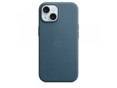 Apple iPhone 15 Feingewebe Case mit MagSafe Pacific Blue MT3G3ZM/A