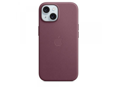 Apple iPhone 15 FineWoven Case with MagSafe Mulberry MT3E3ZM/A