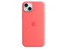 Apple iPhone 15 Plus Silicone Case with MagSafe Guava MT163ZM/A