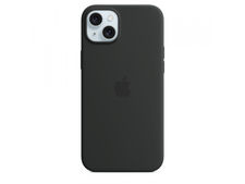 Apple iPhone 15 Plus Silikon Case mit MagSafe Black MT103ZM/A