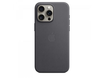Apple iPhone 15 Pro Max Feingewebe Case mit MagSafe Black MT4V3ZM/A