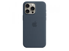 Apple iPhone 15 Pro Max Silicone Case with MagSafe Storm Blue MT1P3ZM/A