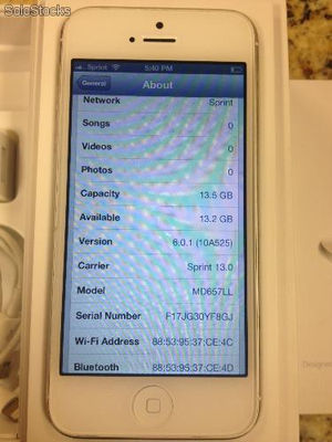 Apple Iphone 5 White 64gb - Foto 2