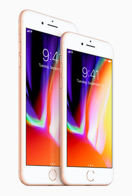 Apple iPhone 8 plus Smartphone 12MP 64GB Silber MQ8M2ZD/a - Foto 5