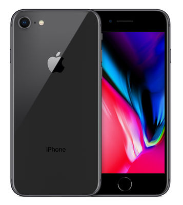 Apple iPhone 8 Smartphone 12MP 64GB - Grau MQ6G2ZD/a