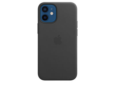 Apple iPhone12 mini Leather Case with MagSafe - Black - MHKA3ZM/A