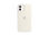Apple Silikon Case mit MagSafe für iPhone 12/12 Pro weiß - MHL53ZM/A - 2