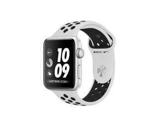 Apple Watch 3 42mm Sil. Alu. w/ Black White Sport Band Nike+ MQL32ZD/a - Foto 3