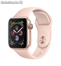 Apple Watch 4 40mm Gold Alu Case w/ Pink Sand Sport Band MU682FD/A