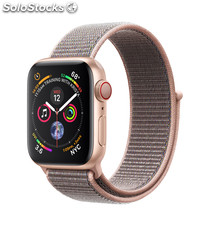 Apple Watch 4 40mm Gold Alu Case w/ Pink Sand Sport Loop lte MTVH2FD/a