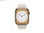Apple Watch S8 GPS Cellular 45mm Gold Steel Starlight Sport MNKM3FD/a - 2