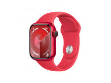 Apple Watch S9 Alu. 41mm GPS+Cellular Product Red Sport Band m/l MRY83QF/a