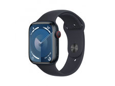 Apple Watch S9 Alu. 45mm GPS+Cellular Midnight Sport Band m/l MRMD3QF/a
