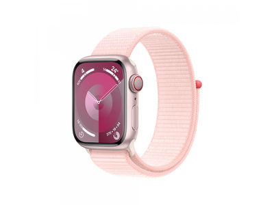 Apple Watch S9 Alu. GPS+Cellular 41mm Pink Sport Loop Light Pink MRJ13QF/a