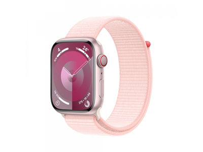 Apple Watch S9 Aluminium 45mm GPS+Cellular Pink Sport Loop MRMM3QF/a