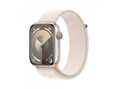 Apple Watch S9 Aluminium 45mm GPS+Cellular Starlight Sport Loop MRMA3QF/a