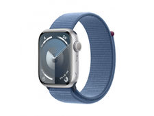 Apple Watch S9 Aluminium 45mm GPS Silver Sport Loop Winter Blue MR9F3QF/a