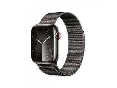 Apple Watch S9 Steel 41mm GPS+Cell. Graphite Milanese Loop s/m MRJA3QF/a