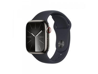 Apple Watch S9 Steel 41mm GPS+Cell. Graphite Sport Midnight s/m MRJ83QF/a
