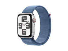 Apple Watch se Alu. 44mm GPS+Cellular Silver Sport Loop Blue MRHM3QF/a