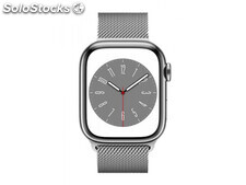 Apple Watch Series 8 GPS Cellular 41mm Silver Steel Milanese MNJ83FD/A