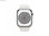 Apple Watch Series 8 GPS+Cellular 45mm Silver Steel White Sport MNKE3FD/a - 2