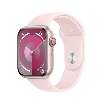 Apple watch series 9 MRMM3QL/a 45MM pink aluminium case with light pink sport
