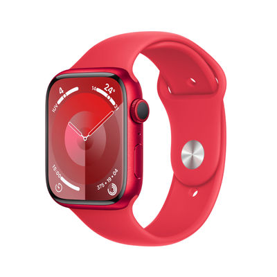 Apple watch series 9 MRXJ3QL/a 45MM (product) red aluminium case with (product)