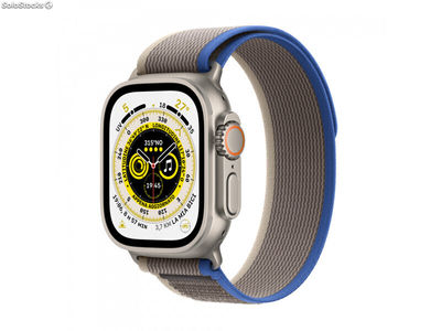 Apple Watch Ultra GPS + Cellular 49mm Titan Blue/Gray Trail Loop MQFV3FD/a