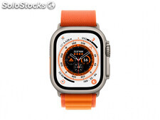 Apple Watch Ultra Titanium Cellular 49mm, Orange, Large - MQFM3FD/A