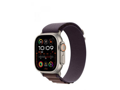 Apple Watch Ultra2 Titanium 49mm GPS+Cell. Alpine Loop Indigo m MRET3FD/a