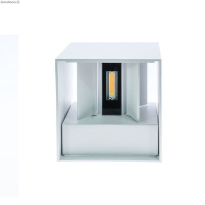 Applique led Cube 2x5W IP54 3000K blanc - Photo 4