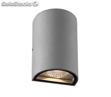 Applique murale d&#39;extÃ©rieur LED demi ronde double faisceau 2*5 W