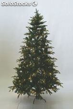 Arbol de navidad luminoso 180 cm c/220 led b.calido (558 ramas)