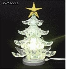 Arbol navideño con luz Led. Cambia de color