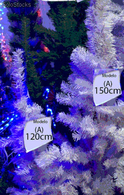 Arboles Blancos de Navidad desde 0,90cm a 210cm+luces Regalo* - Foto 2