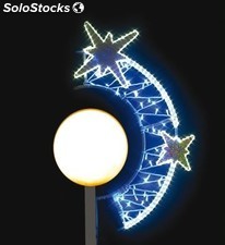 Arc d&#39;étoiles de Noël pour lanterne Boule