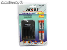 Arcas charger ARC-2009 and 4x AA batteries 2700