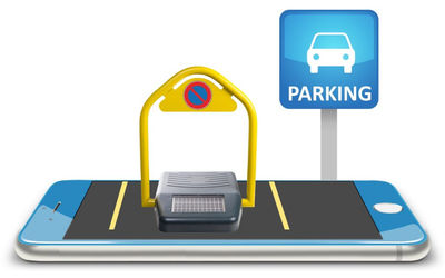 Arceau de parking 100% autonome et automatique