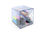 Archicubo archivo 2000 aspa organizador modular plastico azul transparente - Foto 2