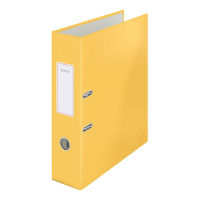 Archivo A4 | cartón | amarillo cálido | 80 mm | con tacto suave | Leitz Acogedor